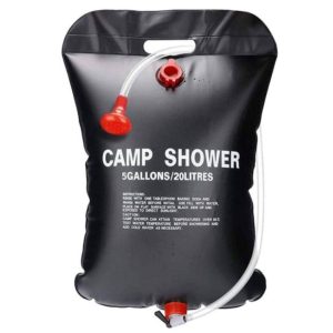 دوش سفری خورشیدی Camp Shower ظرفیت 20 لیتر