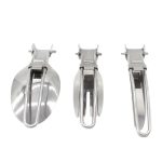 ست قاشق چنگال و چاقو تاشو استیل - Image 5