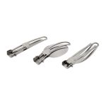 ست قاشق چنگال و چاقو تاشو استیل - Image 7