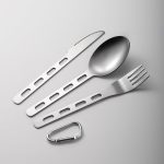 ست قاشق چنگال و چاقو کوهنوردی Black Deer - Image 3