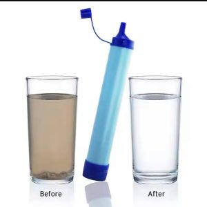 نی تصفیه آب کمپینگ طرح Life Straw