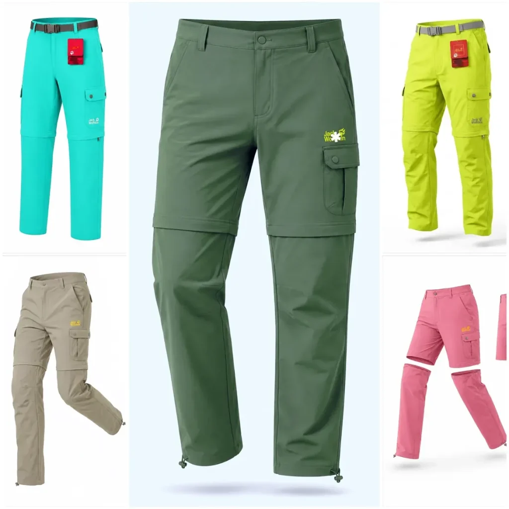 شلوار کوهنوردی و طبیعت‌گردی Jack Wolfskin مدل شلوارک شو